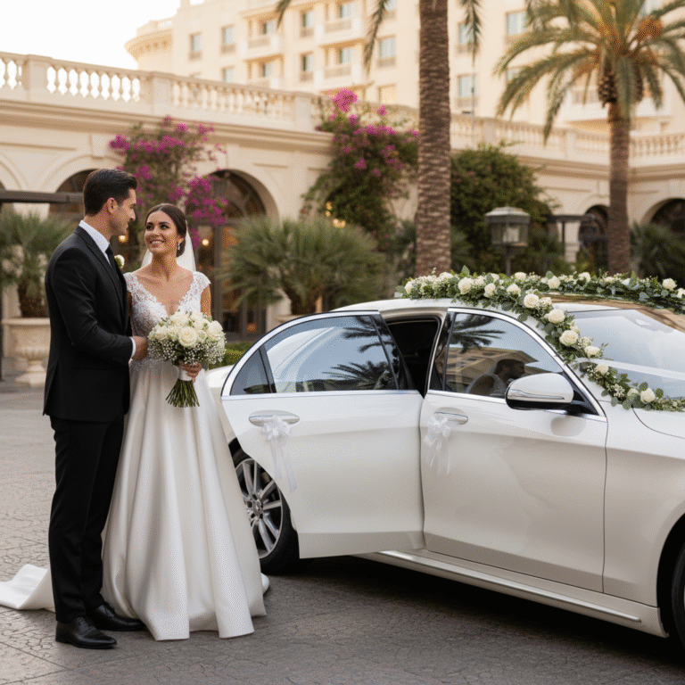 Chauffeur Services in Dubai and Abu Dhabi, Luxury wedding transport UAE, Bridal car service Dubai, VIP guest shuttle Abu Dhabi, Executive wedding chauffeurs