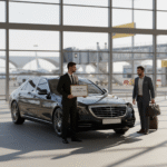 Airport Transfer Dubai, DXB chauffeur service, DWC transfer, Dubai luxury car airport, executive airport transfer, private driver Dubai price