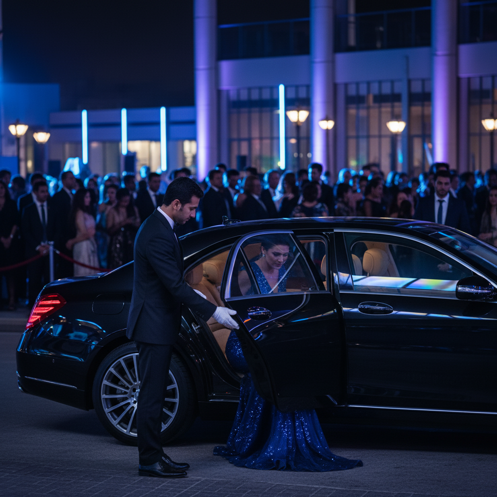 Limousine Service Dubai, Dubai chauffeur service, luxury transport Dubai, professional drivers Dubai, Dubai airport transfer, executive car service Dubai, premium limousine booking