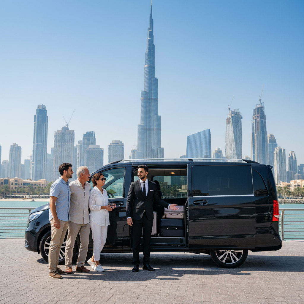 Abu Dhabi Airport to Dubai Shuttle Bus, AUH to Dubai transfer, luxury shuttle bus, Dubai airport transportation, inter-emirate travel, chauffeur service