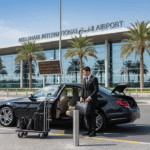 Airport Transfer Dubai, Executive airport service, VIP car service Dubai, Corporate travel DXB, Dubai chauffeur transfer, Luxury airport taxi