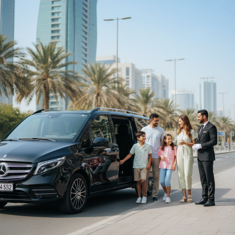 Chauffeur Services from Dubai to Abu Dhabi, luxury travel UAE, Dubai Abu Dhabi transfer, premium chauffeur, executive car service, private limousine UAE