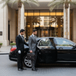 Chauffeur Services Abu Dhabi, Abu Dhabi airport transfer, luxury limousine Abu Dhabi, VIP car service Abu Dhabi, executive travel Abu Dhabi, professional driver Abu Dhabi, reliable airport pickup