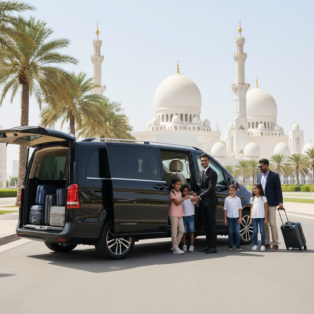 Limousine Company in Abu Dhabi, Dubai to Abu Dhabi transfer, Inter-emirate chauffeur service, Executive transport UAE, Luxury car service Abu Dhabi