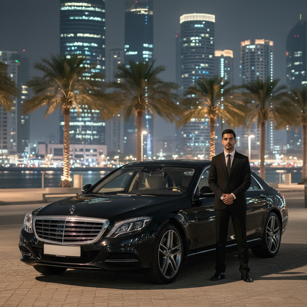 Airport Transfer Dubai, DXB transfer, Dubai airport to hotel, first-time traveler Dubai, luxury airport transfer, Dubai transportation guide, pre-booked car service