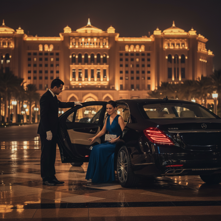 Limousine Service Abu Dhabi, luxury chauffeur service, Abu Dhabi private car service, corporate limousine Abu Dhabi, airport transfer Abu Dhabi