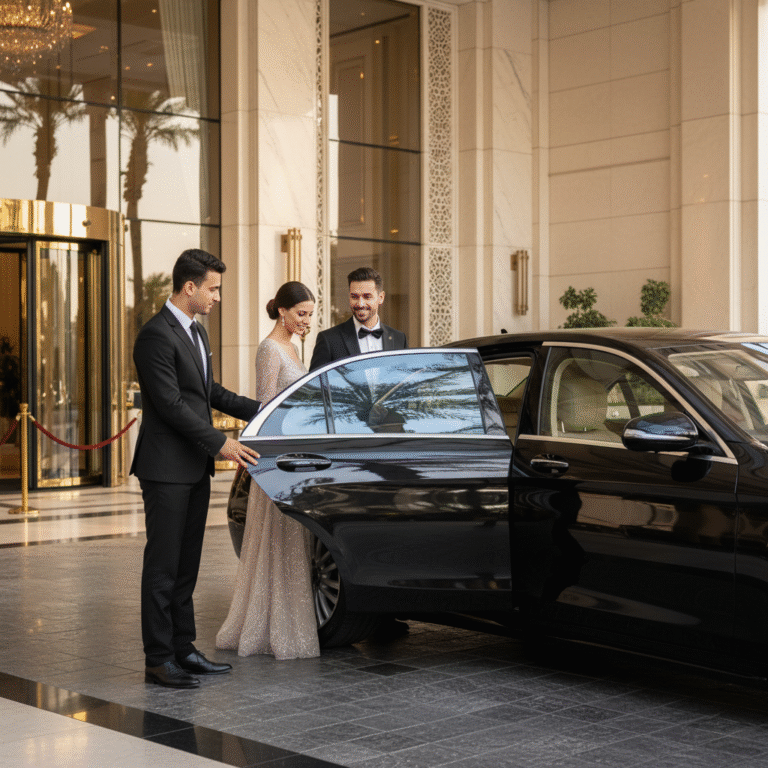 Chauffeur Services in Dubai, luxury car rental Dubai, professional driver Dubai, airport transfer Dubai, executive travel Dubai, private transport Dubai