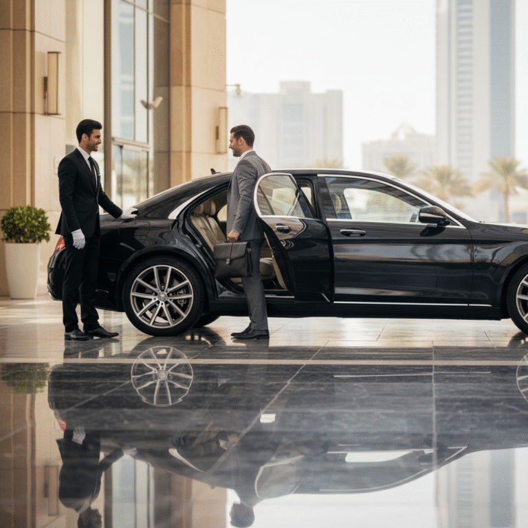 Chauffeur Services Dubai, VIP travel, luxury car service, Dubai airport transfer, corporate chauffeur, private driver Dubai, professional chauffeur