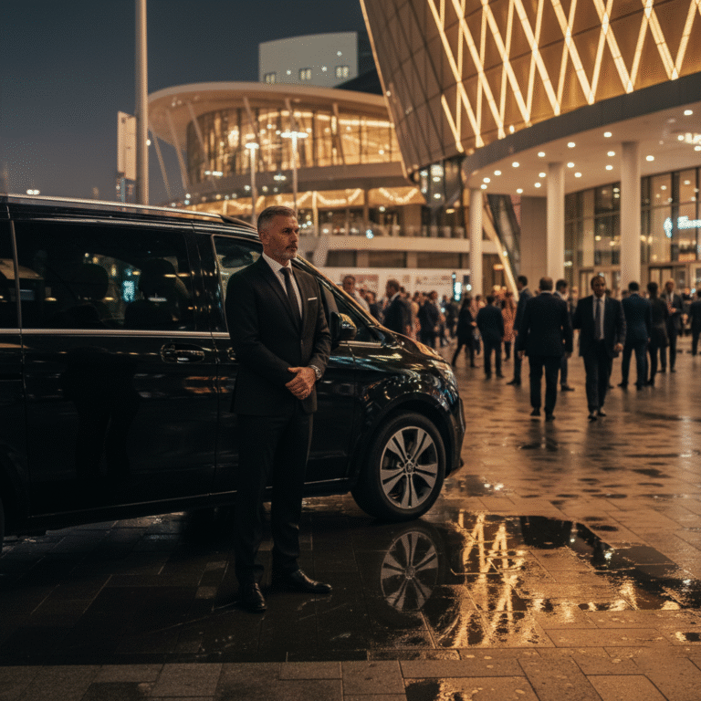 VIP Chauffeur Services Dubai, luxury car rental Dubai, business chauffeur Dubai, executive transport UAE, airport transfer Dubai business, corporate limo Dubai, professional driver service Dubai