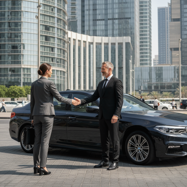 Chauffeur Services, Abu Dhabi Vision 2030, luxury transport, corporate travel, UAE, premium car service, Abu Dhabi economy, professional Chauffeur Services
