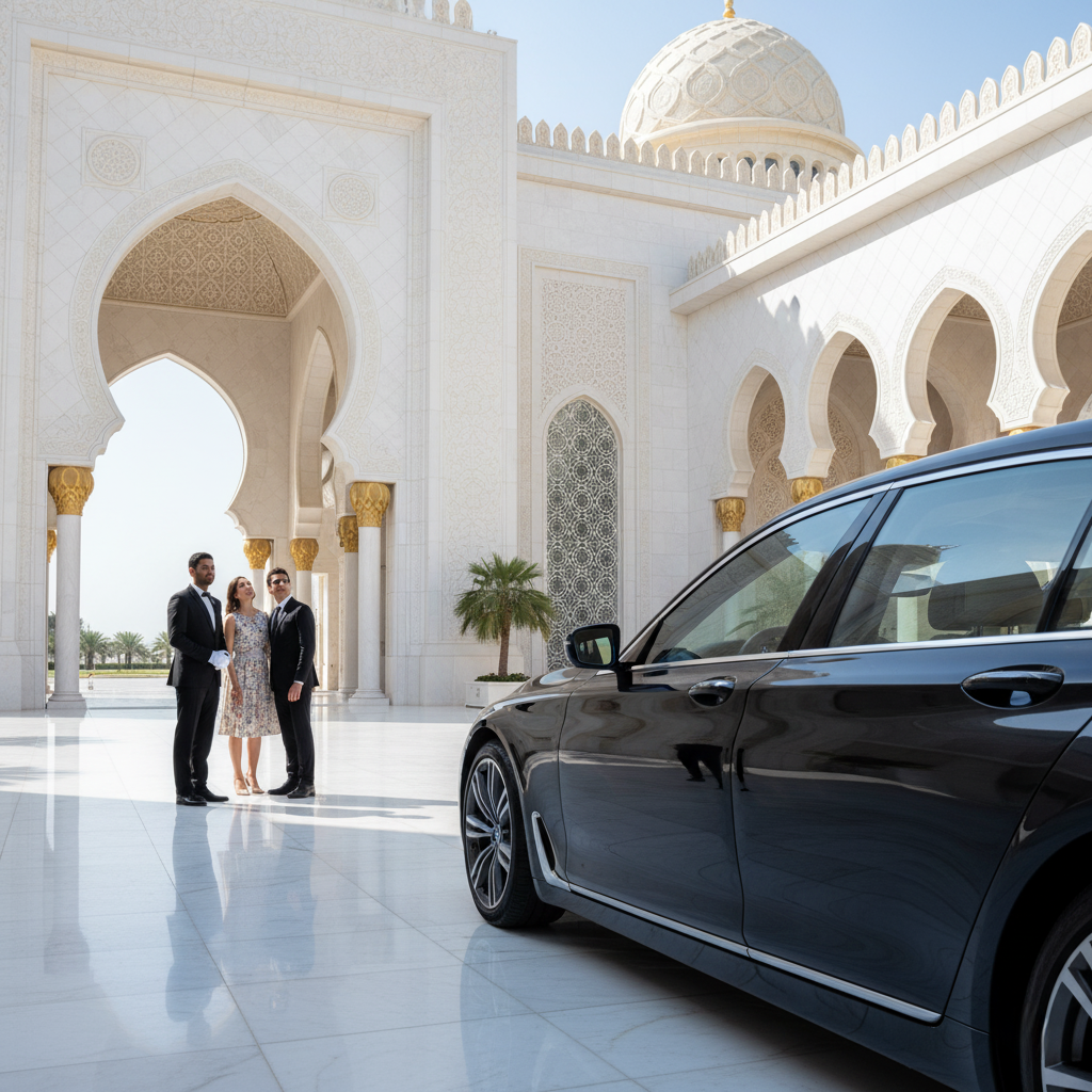 Business Travel in Abu Dhabi, Abu Dhabi chauffeur service, corporate transportation Abu Dhabi, luxury car service Abu Dhabi, executive travel UAE
