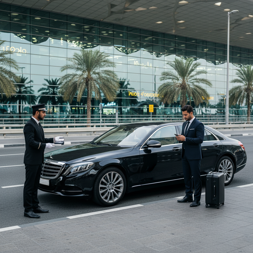 Chauffeur Services in Dubai, Dubai luxury tourism, hospitality transport Dubai, VIP airport transfer, professional drivers Dubai, five-star hotel transport, Dubai private transport