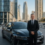 Dubai Limousine Service, luxury desert transport Dubai, VIP desert safari transport, chauffeur service desert camping, SUV limousine Dubai, private driver desert Dubai, executive transport UAE