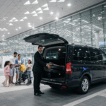 Limousine Taxi Dubai, Dubai airport transfer, DXB night arrival, DWC limousine service, luxury taxi Dubai, chauffeur service night, reliable airport taxi