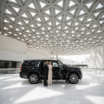 Private Chauffeur Service, Abu Dhabi landmarks, luxury transportation, professional driver, Abu Dhabi tour, Sheikh Zayed Grand Mosque, Louvre Abu Dhabi