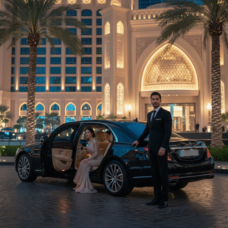 Airport Transfer Dubai with Chauffeur, Dubai executive car service, DXB chauffeur, luxury airport pickup, corporate airport transfer