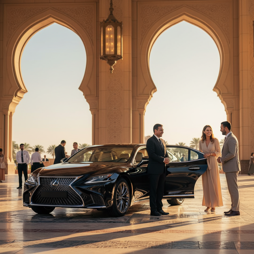 Chauffeur Services Dubai, luxury wedding transportation, bridal car rental Dubai, wedding day logistics, professional chauffeur UAE, executive car hire for weddings