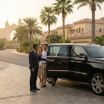 Limousine Dubai, desert safari transport, family transfers Dubai, luxury car service, Dubai tourist transport, safe family travel