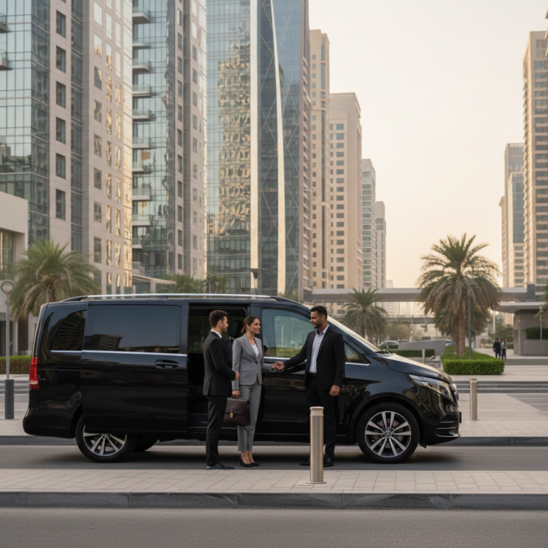 Limousine Service Abu Dhabi, Louvre Abu Dhabi transfers, luxury chauffeur service, Abu Dhabi private car, premium transportation Abu Dhabi, high-end museum travel