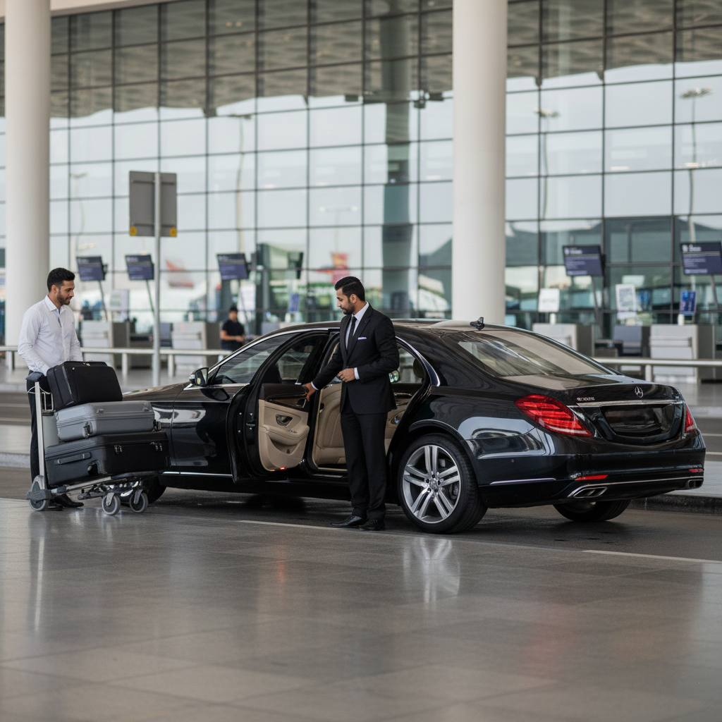 Chauffeur Services Dubai, family travel Dubai, private driver Dubai price, luxury car hire Dubai family, SUV rental Dubai, hourly chauffeur services Dubai, child safety car seats Dubai