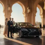 Chauffeur Services Abu Dhabi, luxury wedding transport, bridal car rental Abu Dhabi, guest transport solutions, executive chauffeur hire UAE, wedding logistics Abu Dhabi
