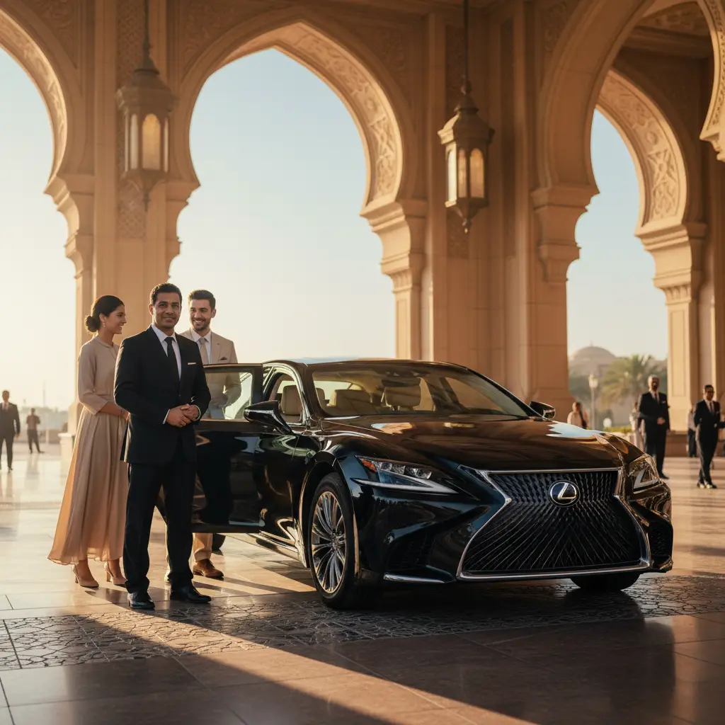 Chauffeur Services Abu Dhabi, luxury wedding transport, bridal car rental Abu Dhabi, guest transport solutions, executive chauffeur hire UAE, wedding logistics Abu Dhabi