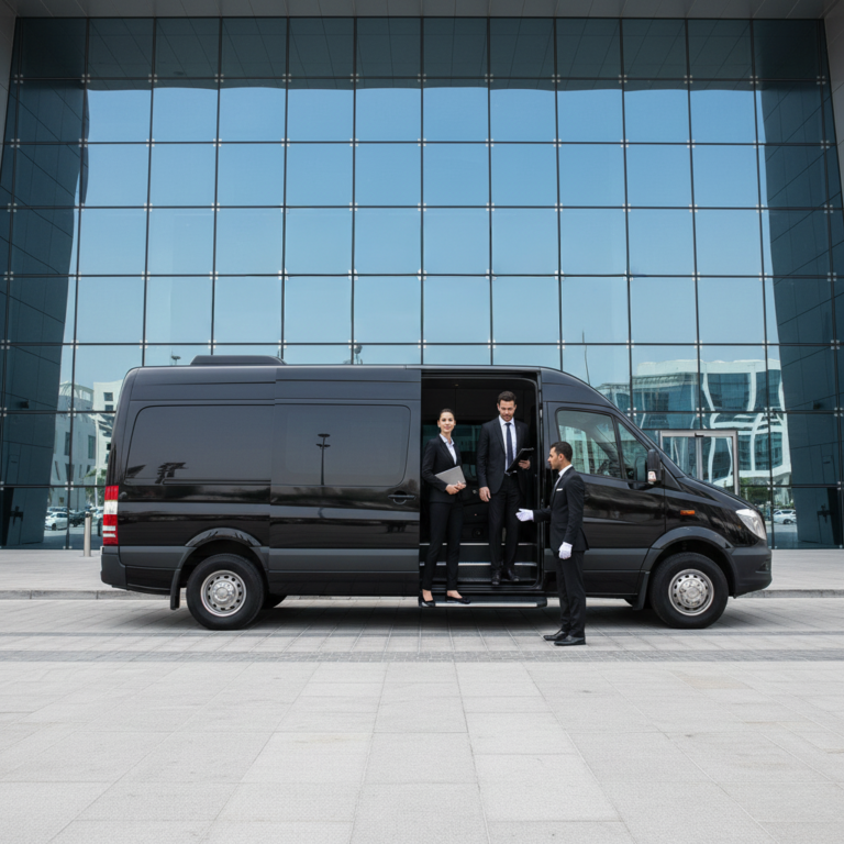Limousine Dubai, corporate transport, executive car service, VIP guest transport, chauffeur service for events, luxury ground transport Dubai, corporate fleet management